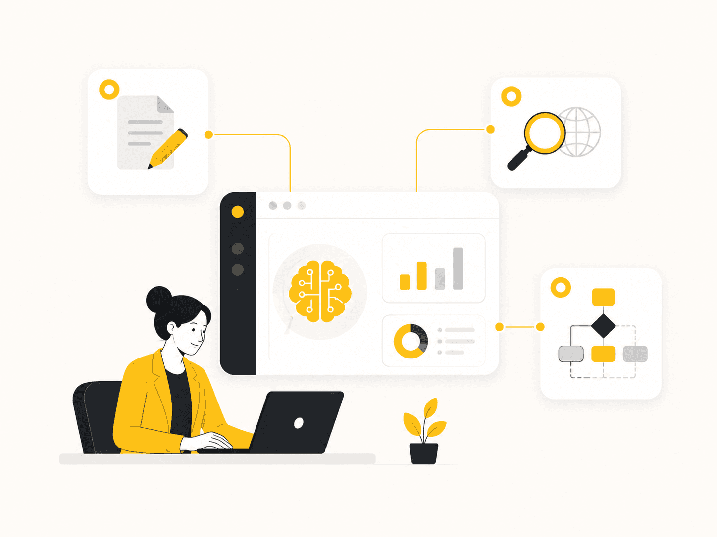 Live online AI training session with professional learners.